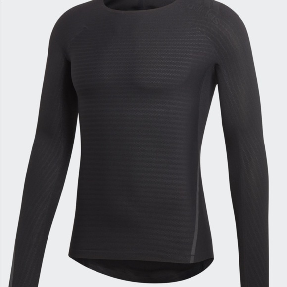adidas Shirts | Adidas Alphaskin 36 Compression Long Sleeve Shirt | Poshmark